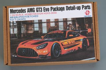 1/24 Mercedes AMG GT3 Evo Package Detail-up Parts für Tamiya